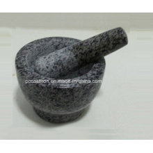 Granite Stone Mortars and Pestles Size 13X9cm